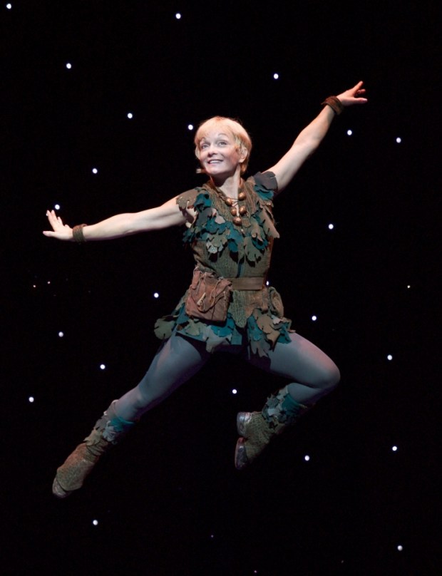 Cathy Rigby in Peter Pan. Photo credit: Craig Schwartz